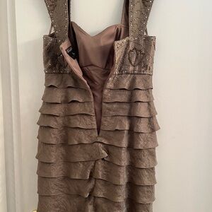 Layered Bronze Dress